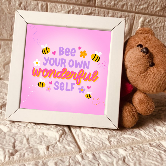 Be Your Own Wonderful Self / Mini Photo Frame