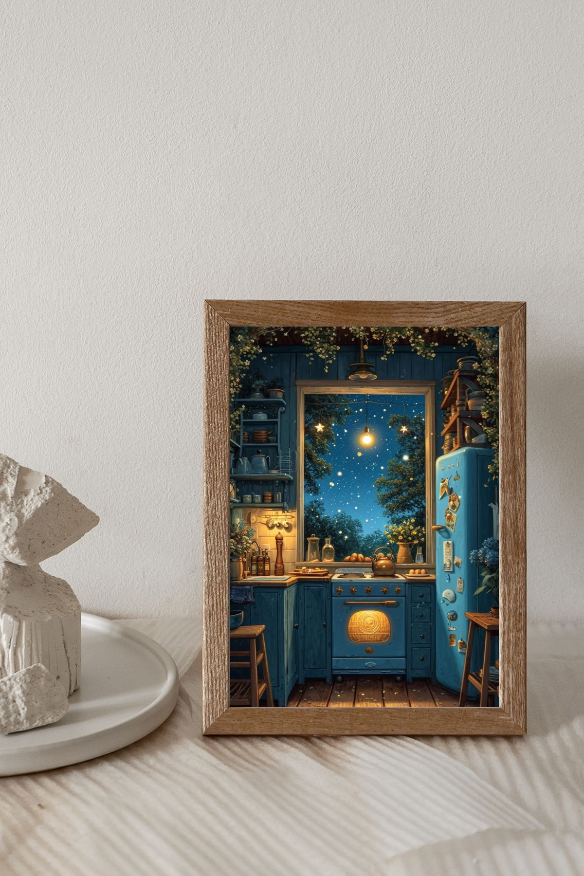 Cozy Kitchen Corner | Aesthetic Frame