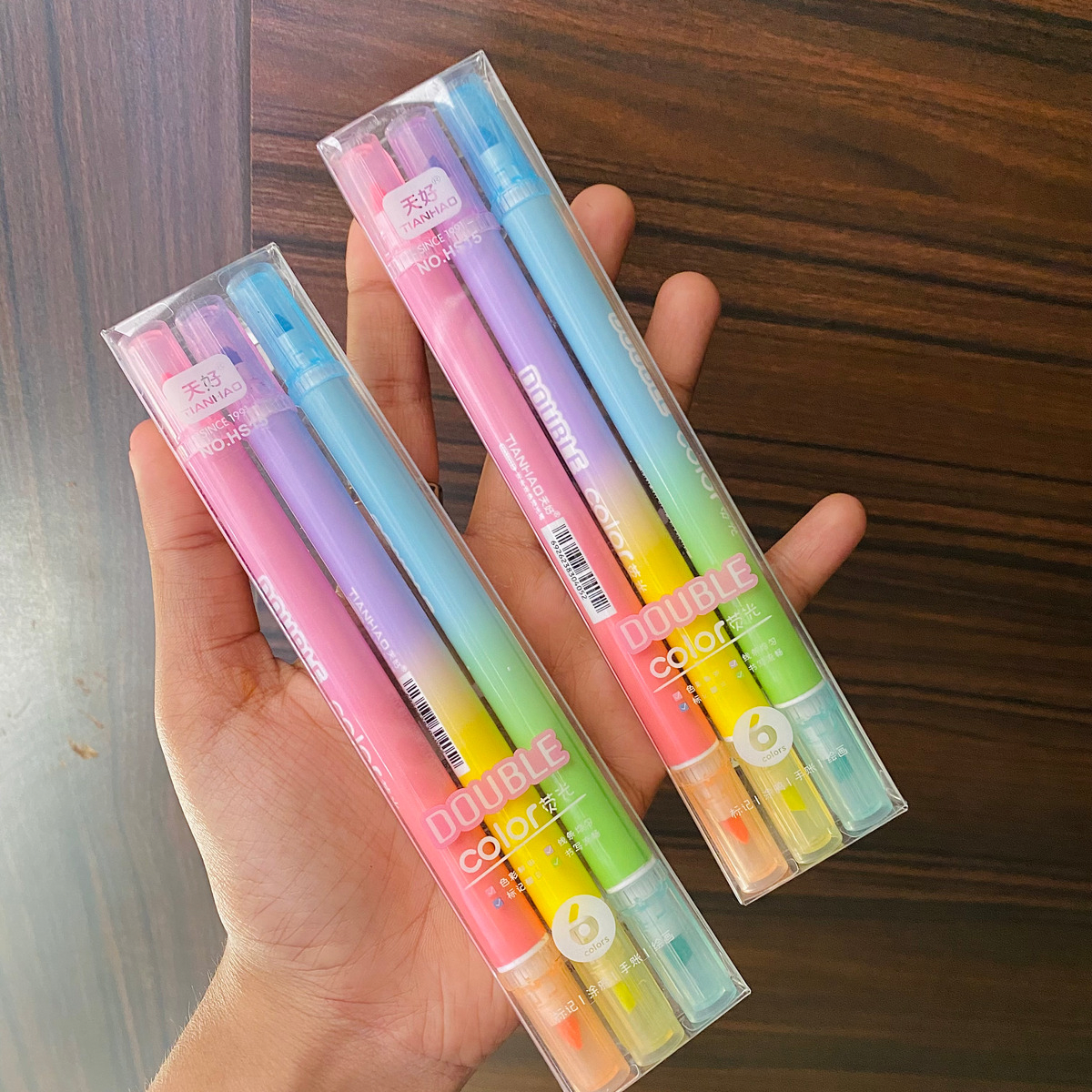 6 color highlighters